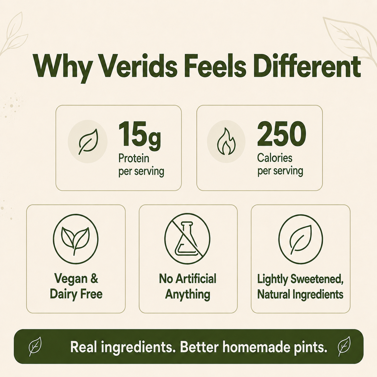 Verids Ice Cream Mix